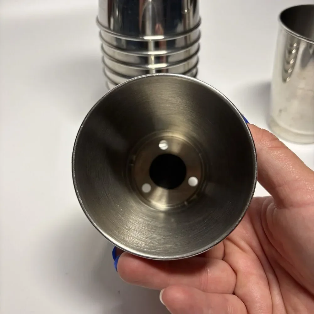 Stainless Steel Speed Stacks Super Stacks 12 Cups Weighted